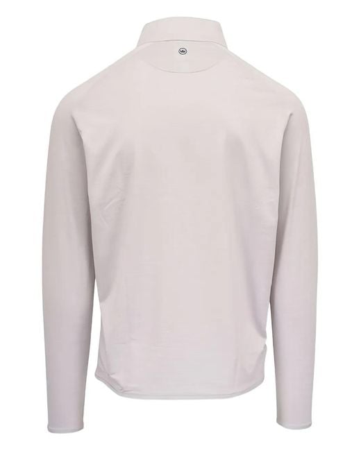 Peter Millar White Long-Sleeve Sweater for men