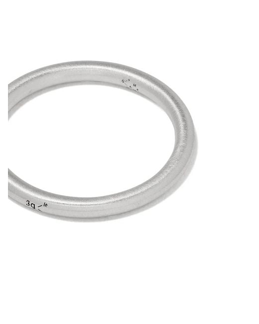 Le Gramme White Le 3 Grammes Bangle Ring