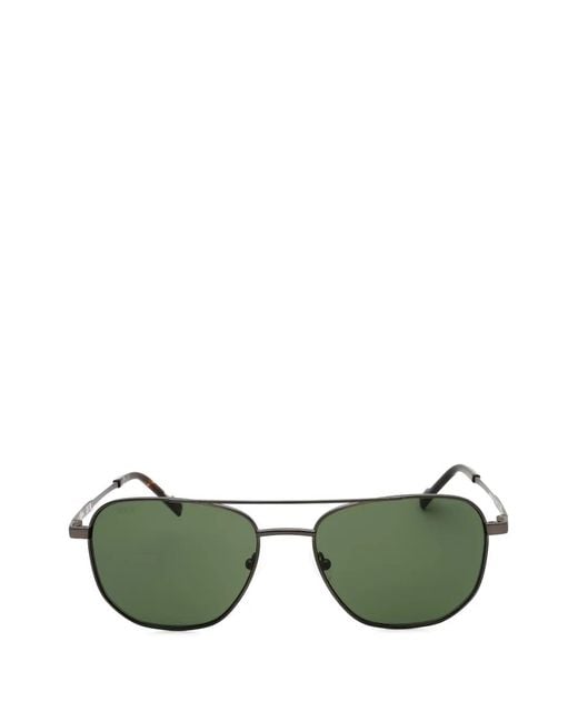 Zeiss Green Pilot-Frame Sunglasses for men