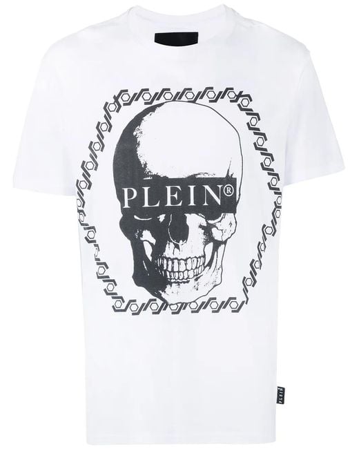 Pull À Imprimé Graphique Philipp Plein pour homme en coloris White
