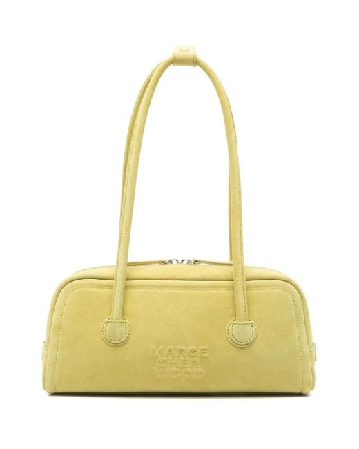 MARGE SHERWOOD スエード ショルダーバッグ Yellow