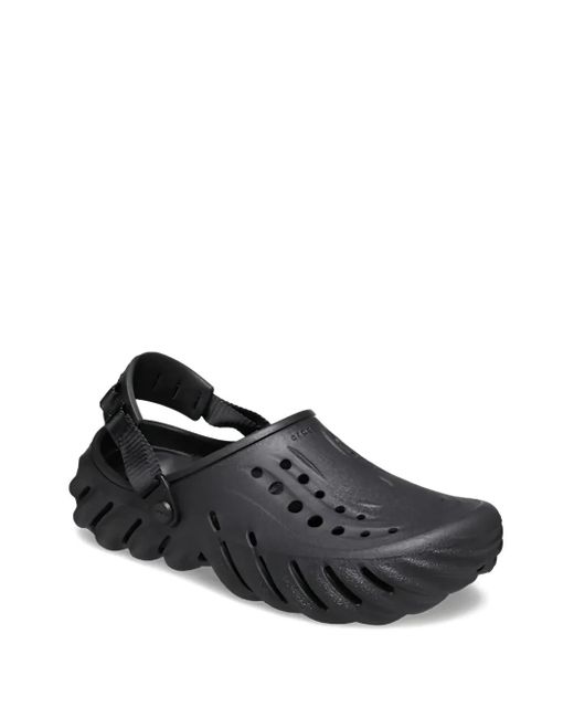 CROCSTM Black Echo Clog Sandals for men