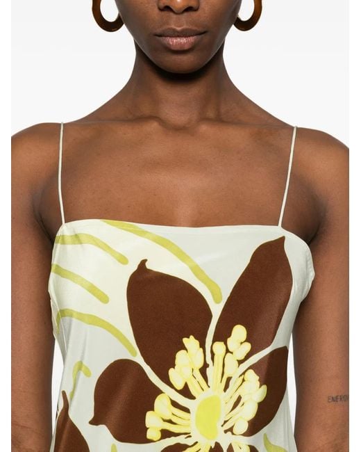 Sir Metallic Printed Maxi Dress