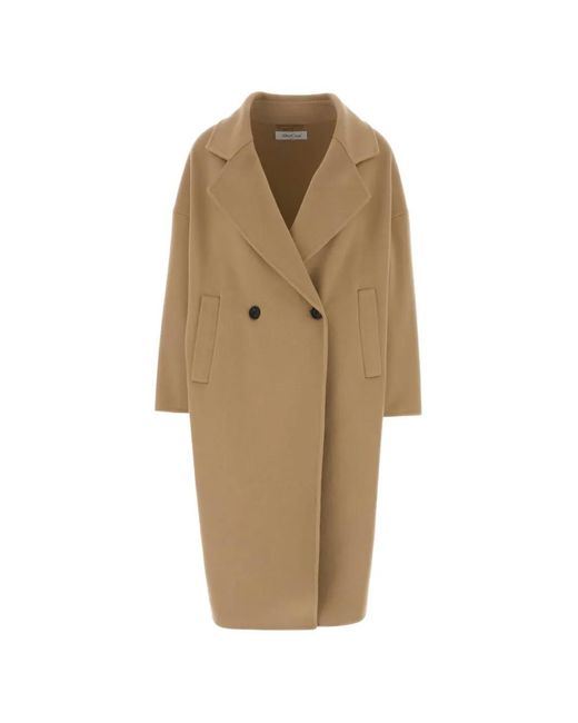 Aftercoat Natural Double-Breasted Coat