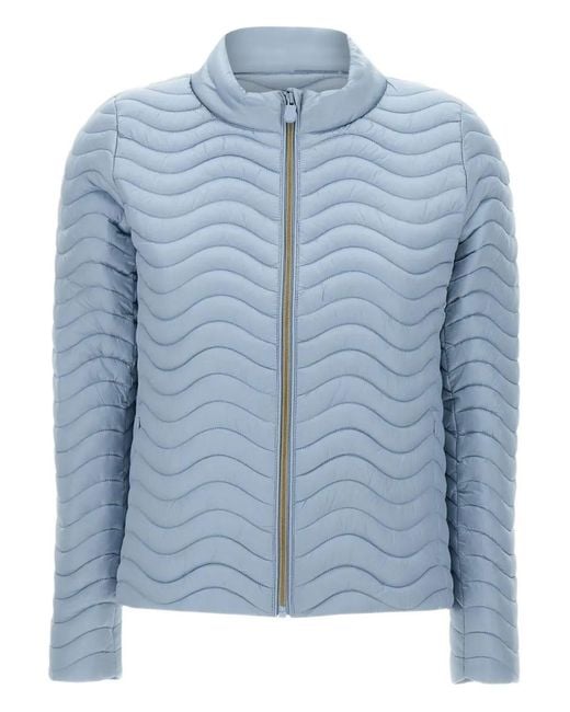 Save The Duck Blue Pearl Down Jacket