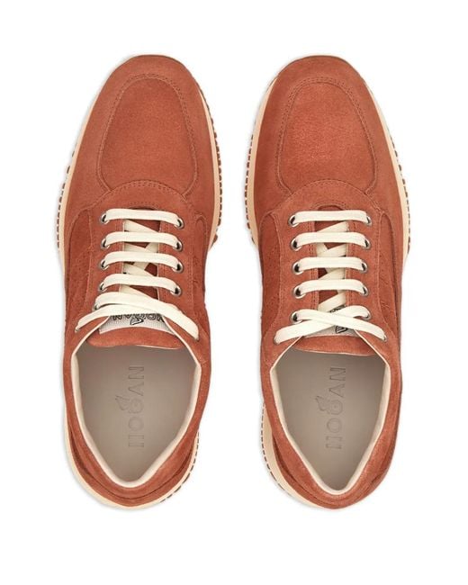 Hogan Brown Sneakers Interactive