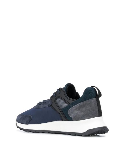 Philippe Model Blue Low-Top Sneakers for men