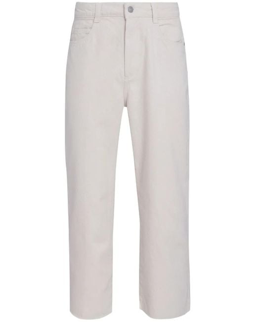 Osklen White Arpoador Wide-Leg Trousers for men