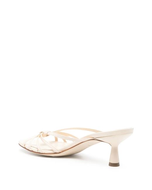 Aeyde Natural Abby Nappa Leather Creamy