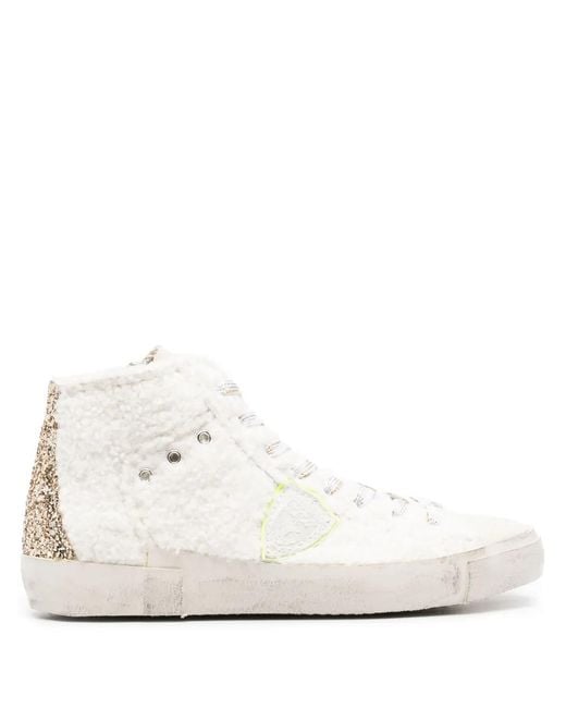 Philippe Model White Prsx High Sneakers