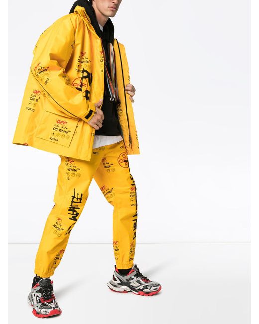 off white industrial pants