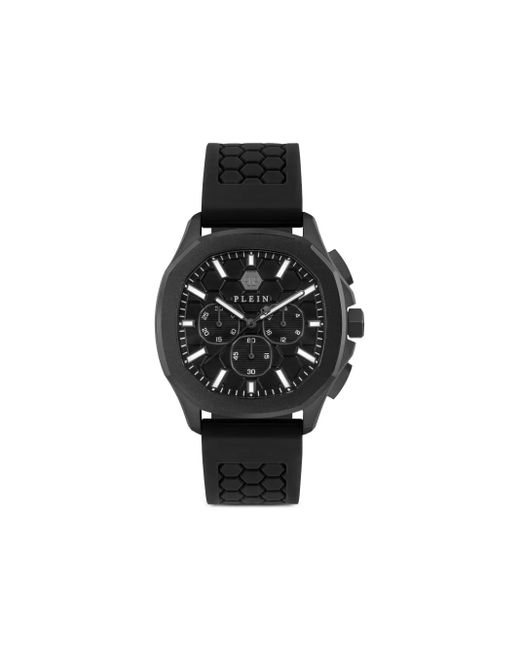 Orologio Chronograph Spectre 44Mm di Philipp Plein in Black da Uomo