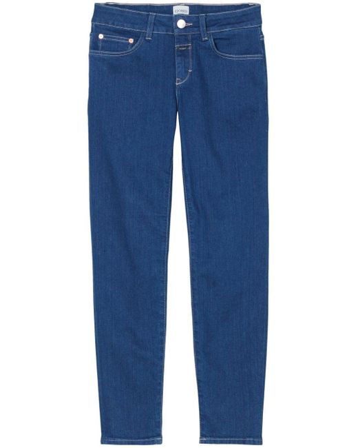 Closed Blue Baker Cotton Skinny Jeans
