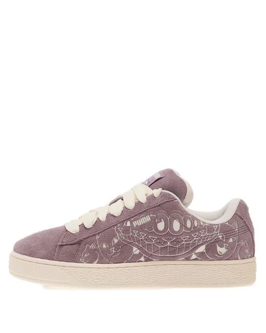 PUMA Pink X Ripndip Suede Xl Sneakers