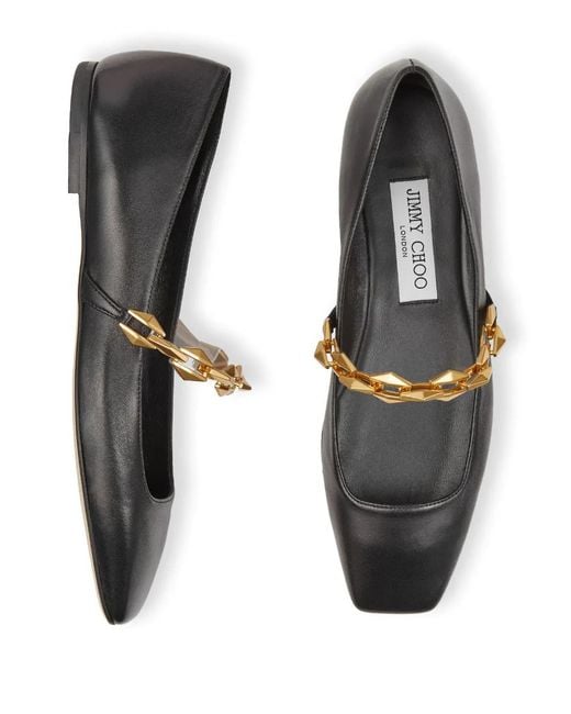 Jimmy Choo Black Diamond Tilda Flat
