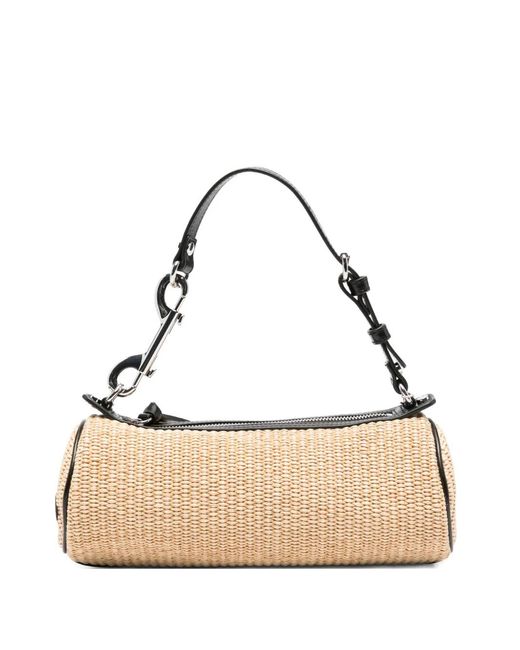 Vivienne Westwood Natural Cindy Cylinder-Shape Tote Bag