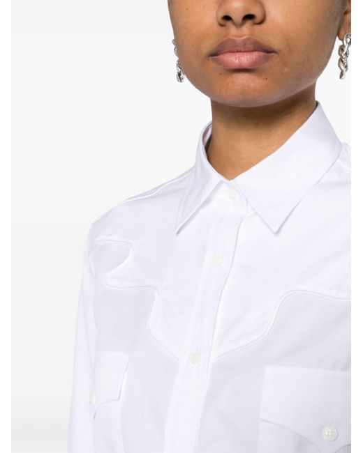 Camisa de manga larga Ermanno Scervino de color White