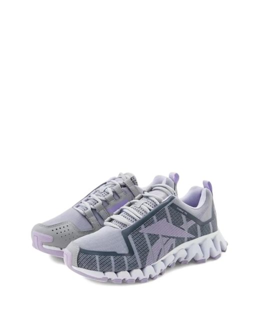 Reebok Gray Zigwild Tr 6 "purple" Sneakaers