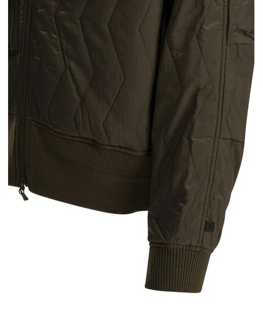 Daiwa Pier39 Green Quilted Bomber Jacket for men
