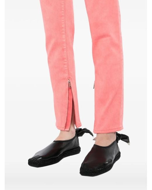 Vaqueros Con Bajos Con Cremallera DSquared² de color Pink