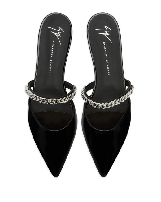 Giuseppe Zanotti Black Mules & Clogs