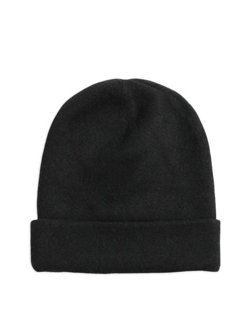 Frenckenberger Black Cashmere Beanie