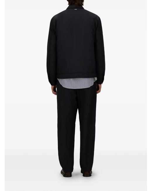 Herno Blue Buttoned Pocket Jacket for men