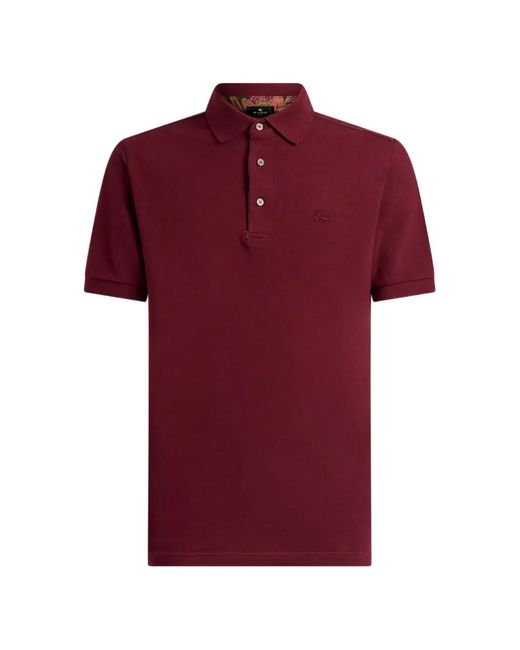 Polo di Etro in Red da Uomo