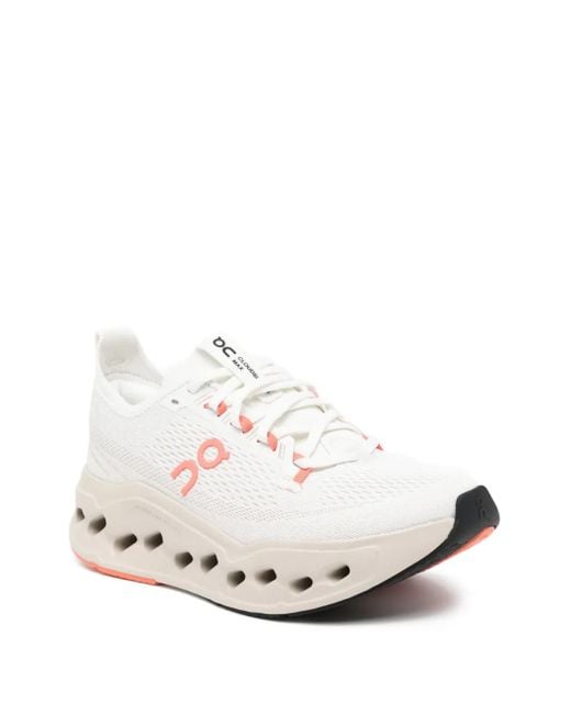 On Shoes White Cloudsurfer Max Sneakers