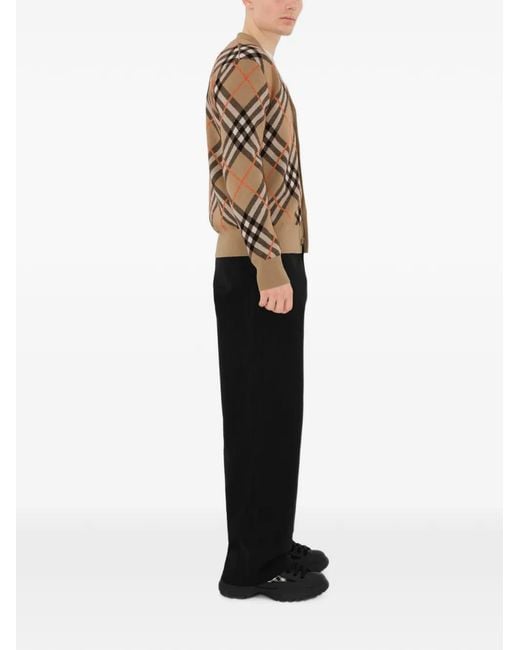 Burberry Brown Sweaters for men