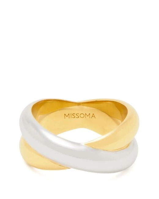 Missoma Metallic Entwine Ring