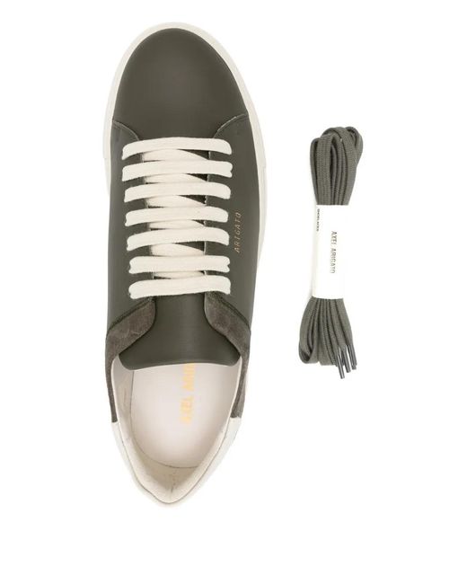 Axel Arigato Green Clean 90 Split Suede-Panel Sneakers for men