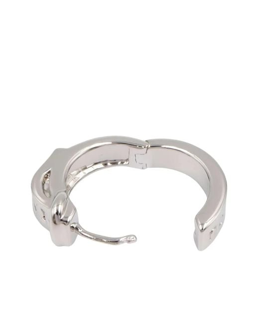 Vivienne Westwood Metallic 2020S Huggie-Hoop Earrings