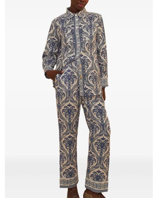 Pantalon À Imprimé Tropical Cameo Farm Rio en coloris Natural