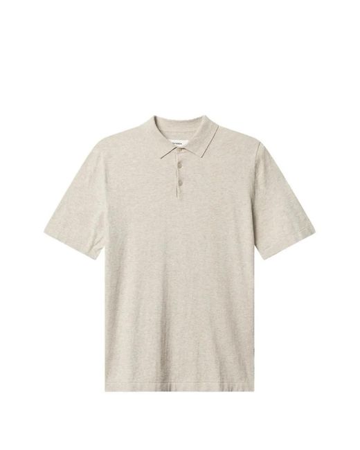 Gabba White Benson New Knit Polo Shirt for men