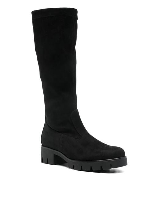 Gabor Black Zip Knee-High Boots