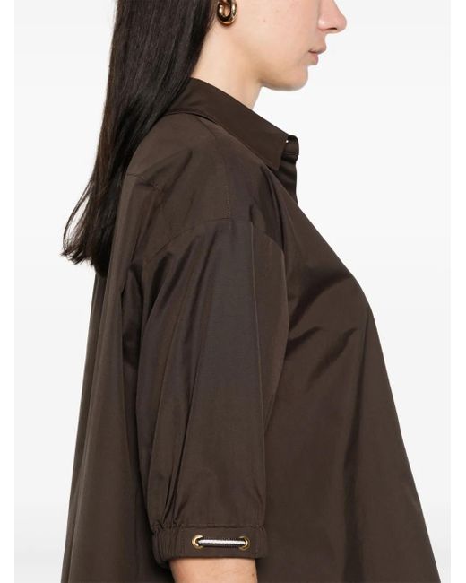Max Mara Teano ブラウス Brown