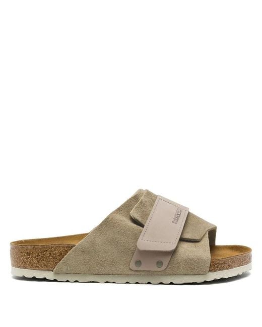 Birkenstock White Kyoto Touch-Strap Slip-On Sandals for men