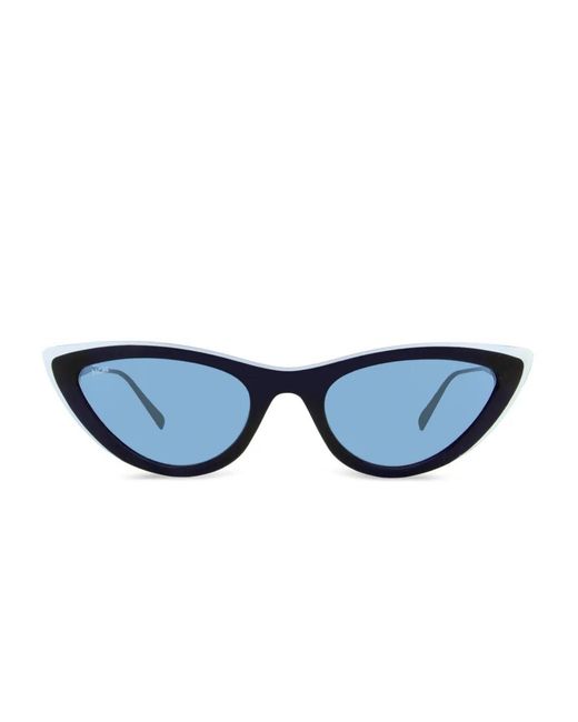 MCM Blue Cat-Eye Sunglasses