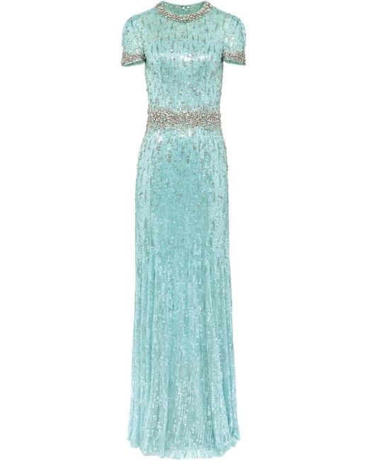 Jenny Packham Celeste Jurk in het Blue