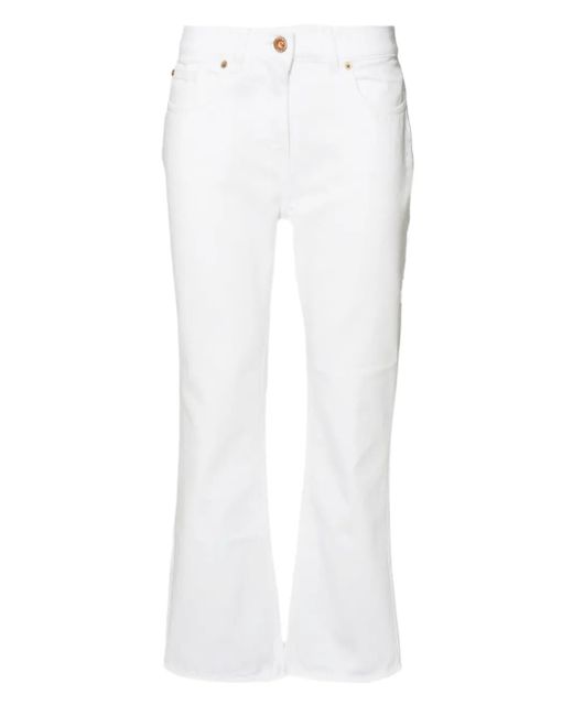 Aspesi Flared Broek in het White