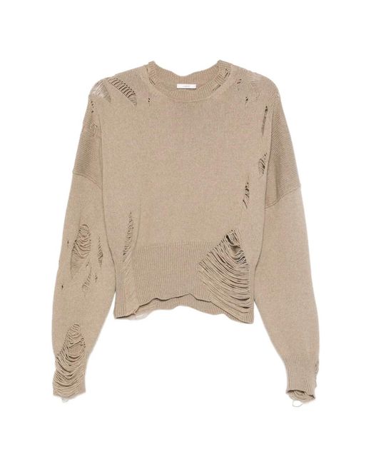Haikure Natural Distressed Sweater