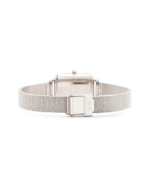 Daniel Wellington White Quadro Pressed Studio Lumine 26Mm
