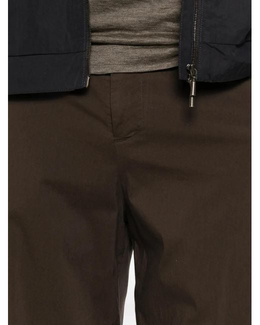 Briglia 1949 Gray Covent Drawstring-Waistband Trousers for men