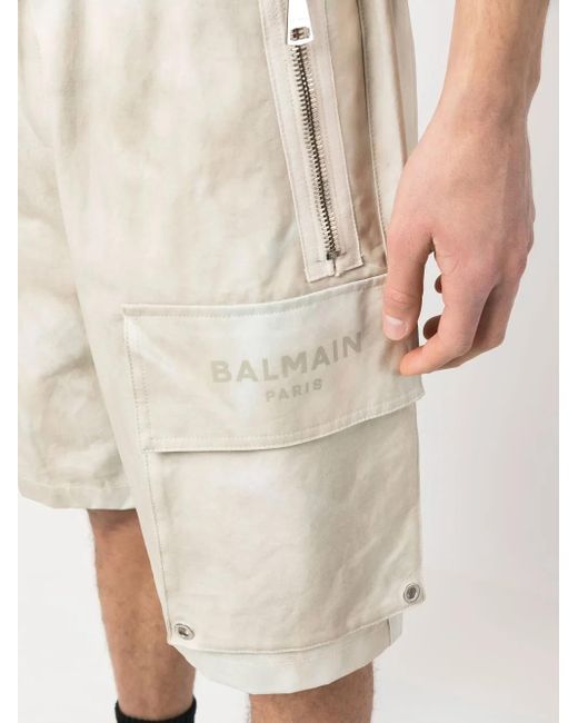 Balmain Natural Desert Bermuda Short for men