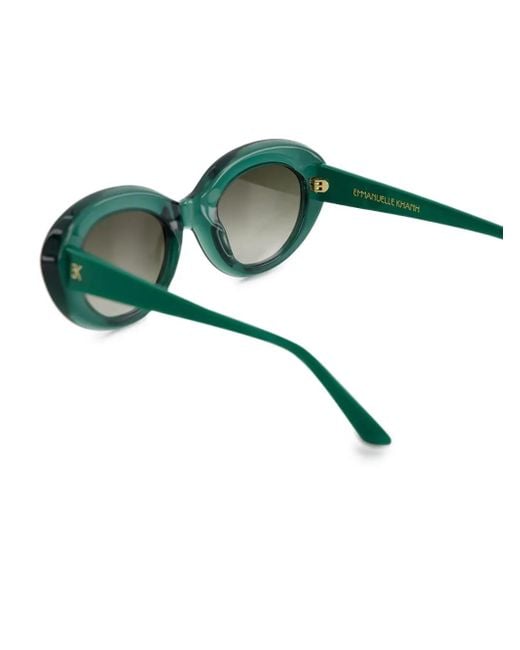 Emmanuelle Khanh Gigi サングラス Green