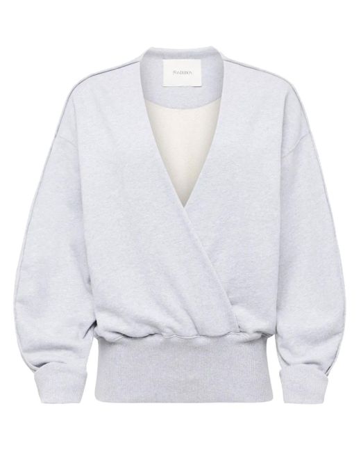 J.W. Anderson ラップフロント スウェットシャツ White