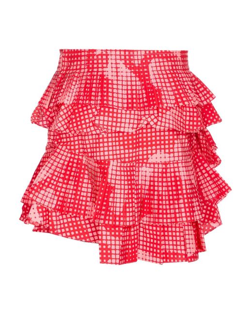 Essentiel Antwerp Asymetrical Layered Mini Skirt