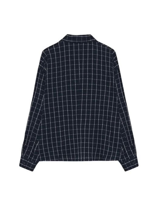 Won Hundred Blue Maza Shirt for men