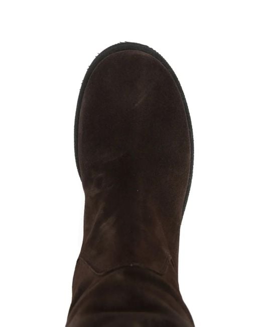 Premiata Black 30Mm Pull-Tab Boots